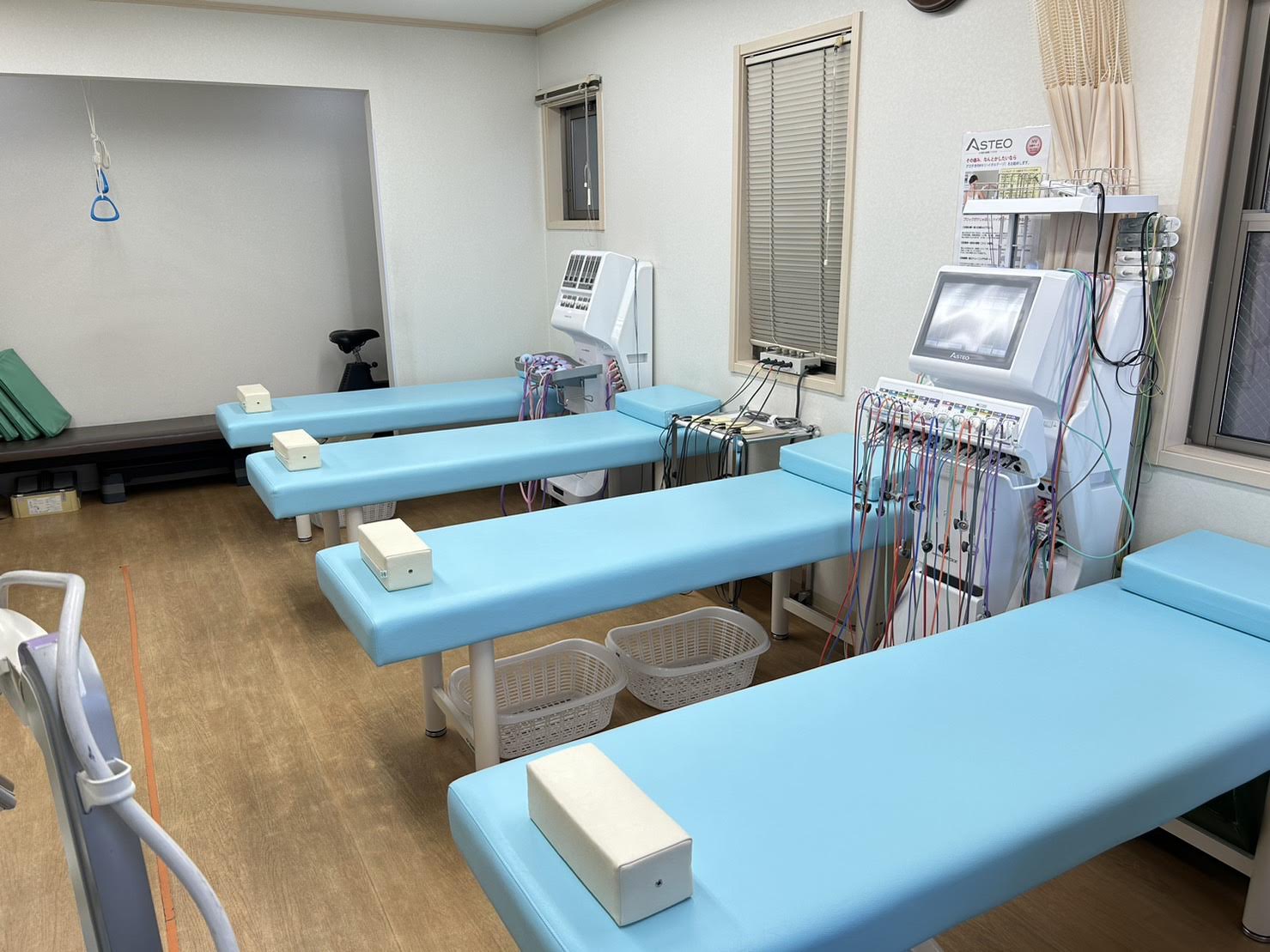 院内には６台のベッドがございます。